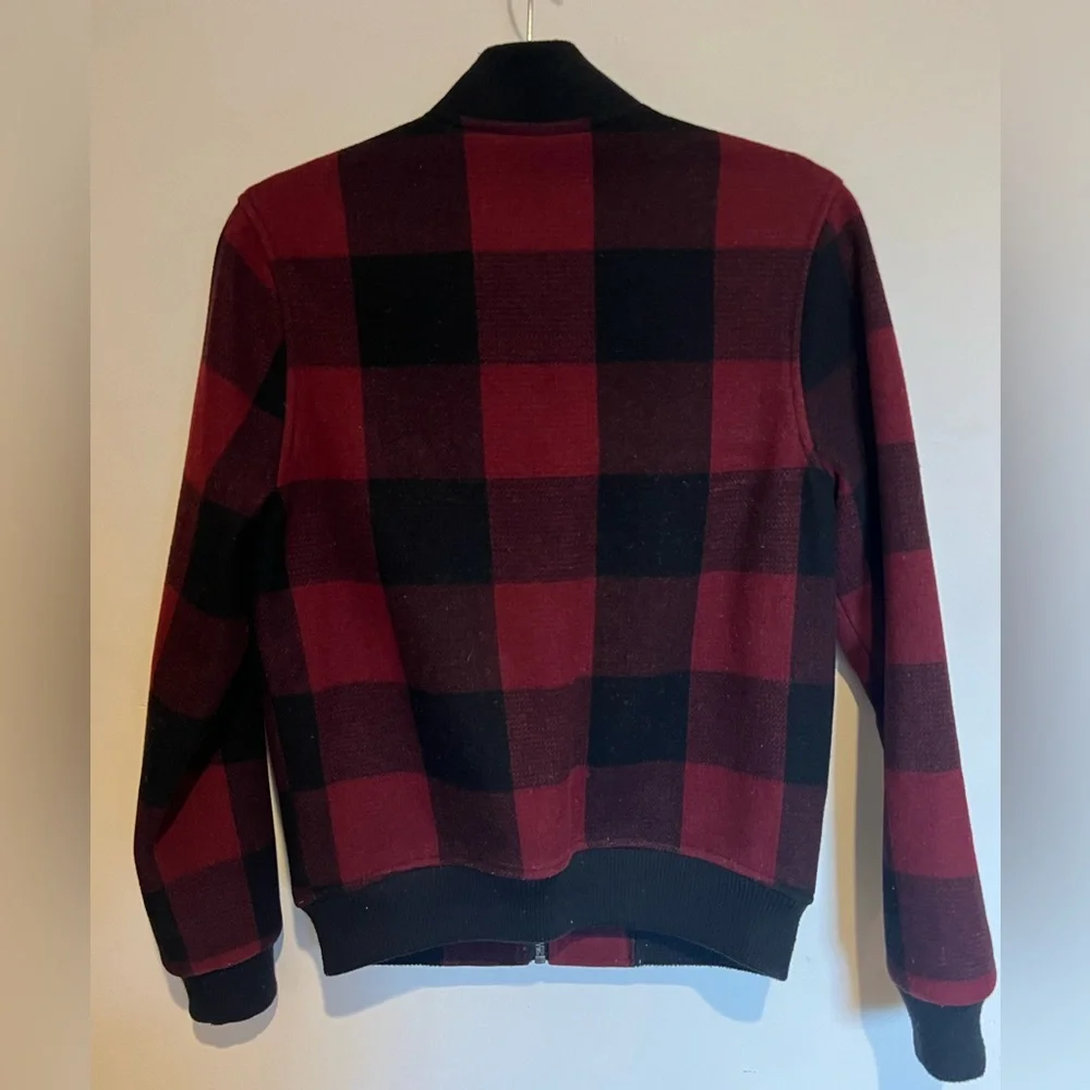 Topman Wool Bomber Jacket - Picture 3 of 4